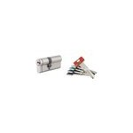 Double cylindre de serrure 30 x 40 mm nickel satin� smith & locke
