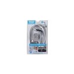 Douchette 2 jets chrome pour robinet de lavabo et vier, mtk mouss - o jet