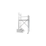 Echafaudage d'escalier en aluminium hailo hobby 3 hauteur de travail max 2m90 Echafaudage d'escalier en aluminium hailo hobby 3 hauteur de travail max 2m90