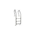 Echelle en inox 3 marches pour piscine bois Echelle en inox 3 marches pour piscine bois