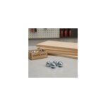 �crou borgne acier zingu� diall �10 mm - 4 pi�ces