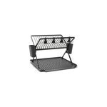 gouttoir pliable en mtal anthracite brabantia sinkside taille l