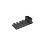 gouttoir  vaisselle compact en aluminium brabantia sinkside anthracite