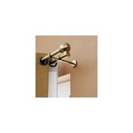 Tringle � rideau elasa m�tal effet laiton dor� satin �28 x l. 150cm goodhome