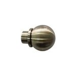 Embout boule pour barre � rideau goodhome 19 mm antiki or