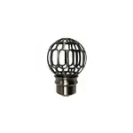 Embout boule pour barre à rideau marrakech goodhome 28 mm antiki or Embout boule pour barre à rideau marrakech goodhome 28 mm antiki or