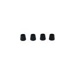 Embout en caoutchouc diall 12 mm x 4, noir Embout en caoutchouc diall 12 mm x 4, noir