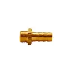 Embout male laiton 15 m15x21 coloris or