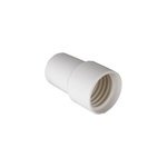 Embout de tuyau gre 38 mm  visser blanc