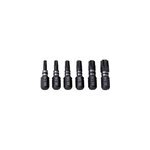Embout de vissage torx inviolable erbauer - 6 pi�ces