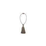 Embrasse  rideaux  aimant pompon gris v. creations