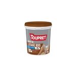 Enduit lissage bois pte en pot de 1, 5 kg blanc toupret