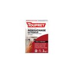 Enduit de rebouchage ext�rieur poudre gris toupret 2kg