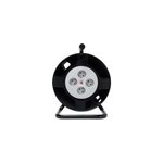 Enrouleur de bricolage vide h05vv - f 4 prises 40m