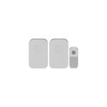 Ensemble 2 carillons et 1 bouton sans fil blyss soft touch 36 mélodies Ensemble 2 carillons et 1 bouton sans fil blyss soft touch 36 mélodies