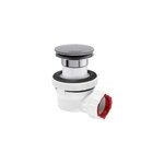 Ensemble bonde et siphon de douche quick - clac wirquin nano 6. 7 sortie 32 mm - 1 / 4 de tour