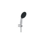Ensemble douchette 1 jet + support + flexible chrome, grohe vitalio start 100