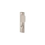 Ensemble poignée de porte aileron blindée sur plaque standard expression bricard entraxe 195mm brossé ... Ensemble poignée de porte aileron blindée sur plaque standard expression bricard entraxe 195mm brossé ...