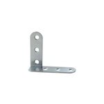 Equerre de chassis coud�e droite diall acier zingu� 60 mm