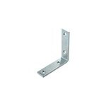 Equerre de renfort acier zingué 140 mm vynex Equerre de renfort acier zingué 140 mm vynex