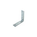 Equerre de renfort acier zingu 50 mm vynex