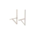 Equerre de support pour unit extrieure goodhome blanc