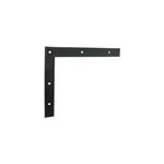 Contre �querre pour volets battants acier noir afbat l. 300 x l. 35 h. 250 mm