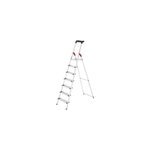 Escabeau en aluminium hailo 7 marches profistep xxl marches 13 cm hauteur de travail 3, 50 m Escabeau en aluminium hailo 7 marches profistep xxl marches 13 cm hauteur de travail 3, 50 m