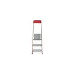 Escabeau escalux conforlux en aluminium 3 marches extra larges hauteur de travail 2, 56 m