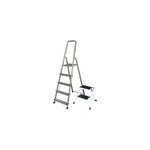 Escabeau escalux 5 marches charge max 150kg + marchepied Escabeau escalux 5 marches charge max 150kg + marchepied