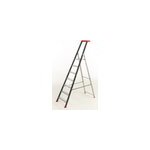 Escabeau aluminium escalux 7 marches prolux plus finition poxy, tablette outils, systme anti - basculement, ...