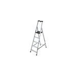 Escabeau professionnel aluminium hailo plateforme pehd 5 marches