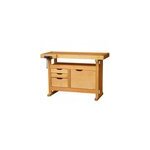 Etabli de menuisier en bois outifrance 1 porte 3 tiroirs l. 120 x l. 50 x h. 82 cm Etabli de menuisier en bois outifrance 1 porte 3 tiroirs l. 120 x l. 50 x h. 82 cm