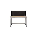 �tabli de travail en acier galvanis� avec �tag�re l. 150 x p. 60 x h. 150 cm charge maximale 300 kg