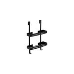 tagre de douche  suspendre 2 niveaux l. 32, 5 x h. 60 x p. 16, 5five simply smart blackalu