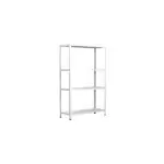 �tag�re en m�tal blanc schulte regalwelt powermax h. 180 x l. 75 x p. 35 cm