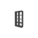 tagre modulable 8 cubes goodhome mixxit anthracite