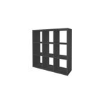 tagre modulable 9 cubes goodhome mixxit anthracite