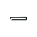 �tag�re murale en m�tal noir l. 50 x h. 20 cm ariane