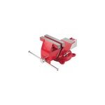 Etau d'établi gr58 acier rouge 125 mm Etau d'établi gr58 acier rouge 125 mm