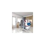 �tendoir � linge multifonction sur roulettes 30 m d'�tendage, 30 accessoires, 4 niveaux et 2 portes - ...