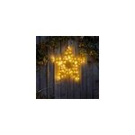 Etoile de nol lumineuse blanc / chaud pour intrieur / extrieur 60 led