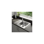 �vier compact de cuisine 1 cuve et 1 �gouttoir xs en acier inoxydable jabiri