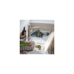 vier de cuisine  encastrer 1 bac turing inox satin