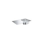 Évier en inox satiné 1 bac à encastrer grohe k200 Évier en inox satiné 1 bac à encastrer grohe k200