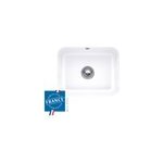�vier sous - plan en c�ramique 1 cuve � encastrer villeroy & boch cisterna blanc mat