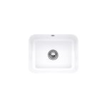 vier sous - plan en cramique 1 cuve  encastrer villeroy & boch cisterna blanc mat