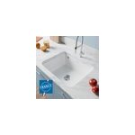 �vier sous - plan en c�ramique 1 cuve � encastrer villeroy & boch subway blanc brillant