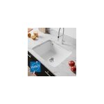 �vier sous - plan en c�ramique 1 cuve � encastrer villeroy & boch subway blanc mat