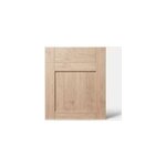Faade de cuisine 1 porte et 1 tiroir alpinia dcor chne l. 60 cm x h. 72 cm goodhome